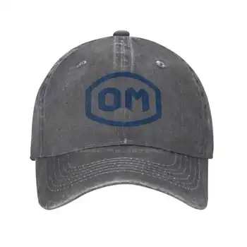 Повседневная джинсовая кепка с графическим принтом Officine Meccaniche, Вязаная шапка, бейсболка