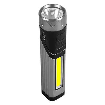90-градусный фонарик складной 500 Люмен USB Перезаряжаемый факел с поворотом на 90 градусов Водонепроницаемый светодиодный фонарик с магнитным основанием 90