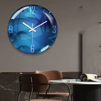 Настенные цифровые часы в скандинавском стиле, минималистичные, большие, бесшумные, оригинальные Часы для дома, предметы часового искусства, живой домашний декор