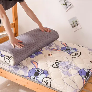 Губчатые матрасы 6 см Портативный коврик для кровати Коврики из пены с эффектом памяти Матрас Татами для спальни Удобный складной влагостойкий матрас