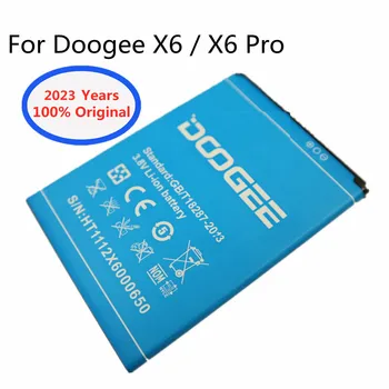 2023 год Новый Оригинальный Аккумулятор Для DOOGEE X6 Battery 3000mAh Резервная Батарея для телефона Doogee X6 Pro X6Pro Аккумуляторные Батареи