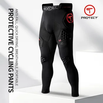 Мотоциклетные брюки для защиты бедер бренда T для езды по бездорожью, внутренняя одежда, предотвращающая падение, впитывающая пот, Дышащая Защита задницы, Защитная
