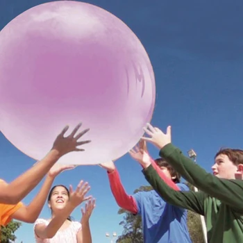 Пляжный Волшебный Шар Bubble Giant Удивительный Пузырьковый Шар 3 Размера Надувайте Воздушные Шары Игрушка Веселая Вечеринка Игра