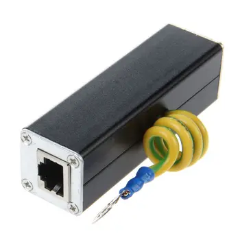Штекер semoic RJ45 Сетевой сетевой фильтр Ethernet Thunder Arrester 100 МГц