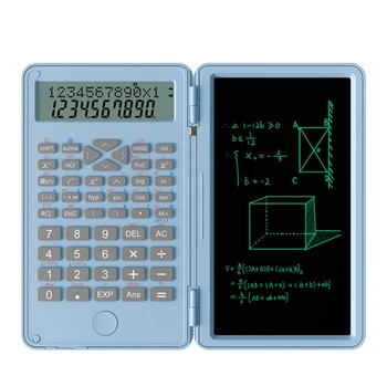 USB Портативный Функциональный калькулятор Многофункциональный умный Синтетический ЖК-экран для письма Перезаряжаемая Доска для рисования Синий