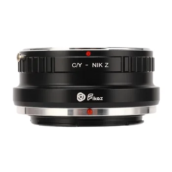Переходное кольцо для крепления объектива Fikaz для объектива CY Mount подходит для камеры Nikon Z Mount для Z6 Z7 Z50 Z5 Z6II Z7II Zfc Z9 Z30