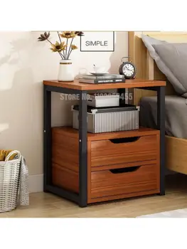 Прикроватный столик, современный домашний стеллаж для гостиной, диван, боковой шкаф, простая прикроватная тумбочка для спальни с выдвижным ящиком, небольшой шкаф для хранения