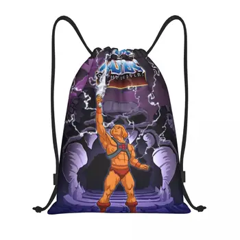 He-Man Masters Of The Universe Рюкзак He-Man на шнурке Спортивная Спортивная сумка William George и Esteban Maroto Shopping Sackpack