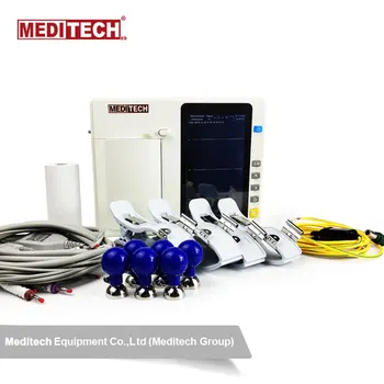 Медицинское оборудование Meditech 3-канальный аппарат ЭКГ с большим экраном и программное обеспечение для ЭКГ ПК для импорта данных