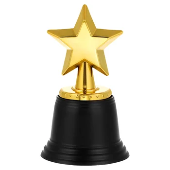 Призы Детский Звездный Трофей Пластиковые Трофеи Офисная Награда Шикарный Победитель Золотая Игрушка для ребенка