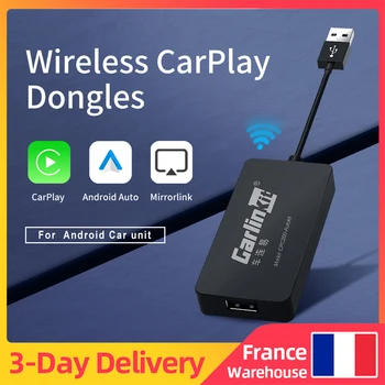 CarlinKit USB Беспроводной ключ CarPlay Проводной Android Auto AI Box Автомобильный мультимедийный плеер Mirrorlink Bluetooth Auto Connect