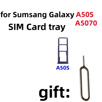 Для Samsung Galaxy A50S/A5070 Лоток для SIM-карт, Слот для держателя Sim-карты, адаптер и держатель Лотка для карт Micro SD С бесплатным Выводом для Извлечения