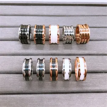 Новое высококачественное модное оригинальное кольцо Bv Charm с шармом. Классический логотип, внутреннее кольцо с четкой резьбой, изысканные ювелирные изделия ручной работы