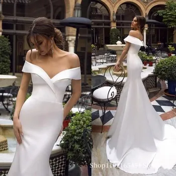 Белое свадебное платье 