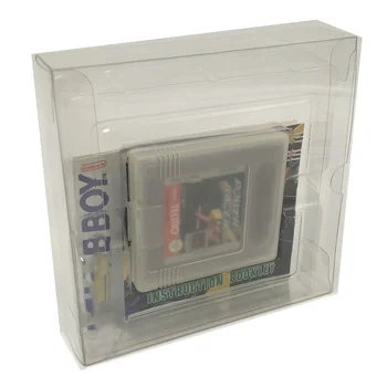 Коллекционная витрина для хранения цветных игр GB / GBC / Nintendo Game Boy Прозрачные коробки для хранения TEP Shell Прозрачный коллекционный футляр