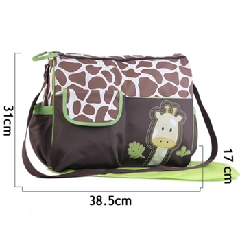Модная вышитая сумка для мамы большой емкости на одно плечо, многофункциональная диагональная сумка для подгузников, сумка для мамы и ребенка