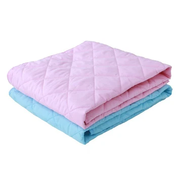1шт Водонепроницаемый детский подгузник, коврик для мочи, детское Простое постельное белье, Пеленальный коврик, Простыня, протектор Синий Розовый