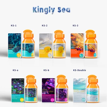 Kingly Sea KS-питательный корм для роста кораллов KS-b, осветляющий цвет волос, мягкая кость