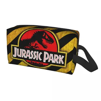 Косметичка Jurassic Parks Женская Милая косметичка с миром динозавров большой емкости, косметичка для хранения косметики, сумки для туалетных принадлежностей