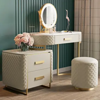 Скандинавский Туалетный столик для отдыха, мебель для спальни, Современные минималистичные Боковые шкафы для хранения, Итальянские Легкие Роскошные комоды
