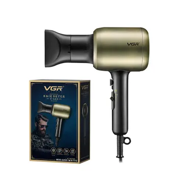 Фены VGR Профессиональный фен для волос Chaison, проводной фен с регулировкой температуры и холода, парикмахерская для домашнего использования V-453