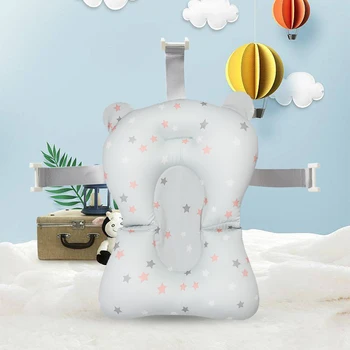 Подушка для тела Младенца Противоскользящая Подушка Для ванны Для новорожденных Портативное Сиденье Обеспечивает Комфорт и поддержку для ребенка 0-12 месяцев