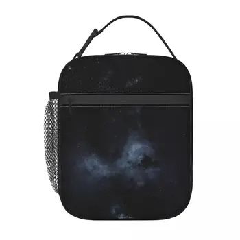 Школьная сумка для ланча Galaxy Star Night, Оксфордская сумка для ланча для офиса, путешествий, кемпинга, термоохладитель для ланча