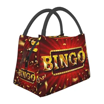 Портативные ланч-боксы Hot Game Bingo Для женщин, водонепроницаемый холодильник, сумка для ланча с тепловой изоляцией для пищевых продуктов, Больничный офисный контейнер Pinic
