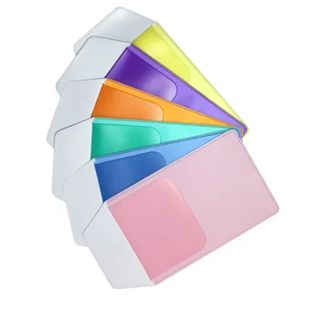 12 Шт Прозрачный пакет Цветной держатель Прозрачный пакет Прозрачный пакет Цветной держатель Цветная карточка Чехол для медсестры Тип вставки Карман для сумки