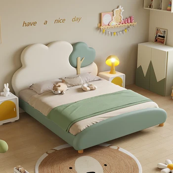 Портативная детская кровать Juvenile Из массива дерева Индивидуальная кровать для малышей с многофункциональными выдвижными ящиками Мебель для спальни Cama Juvenil MQ50CB