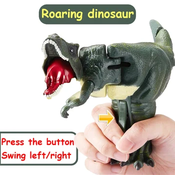 Детская декомпрессионная игрушка-динозавр, креативные ручные телескопические пружинные качели, игрушки-динозавры, Рождественские подарки для детей