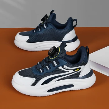 2023 Новые детские кроссовки Сетчатая уличная спортивная обувь для мальчиков Дышащие кроссовки для девочек Легкая детская повседневная обувь