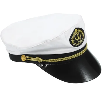 Солнцезащитная шляпа, подарки капитану лодки, украшения для косплея на открытом воздухе, Экипировка яхты для черных капитанов, Выпускной